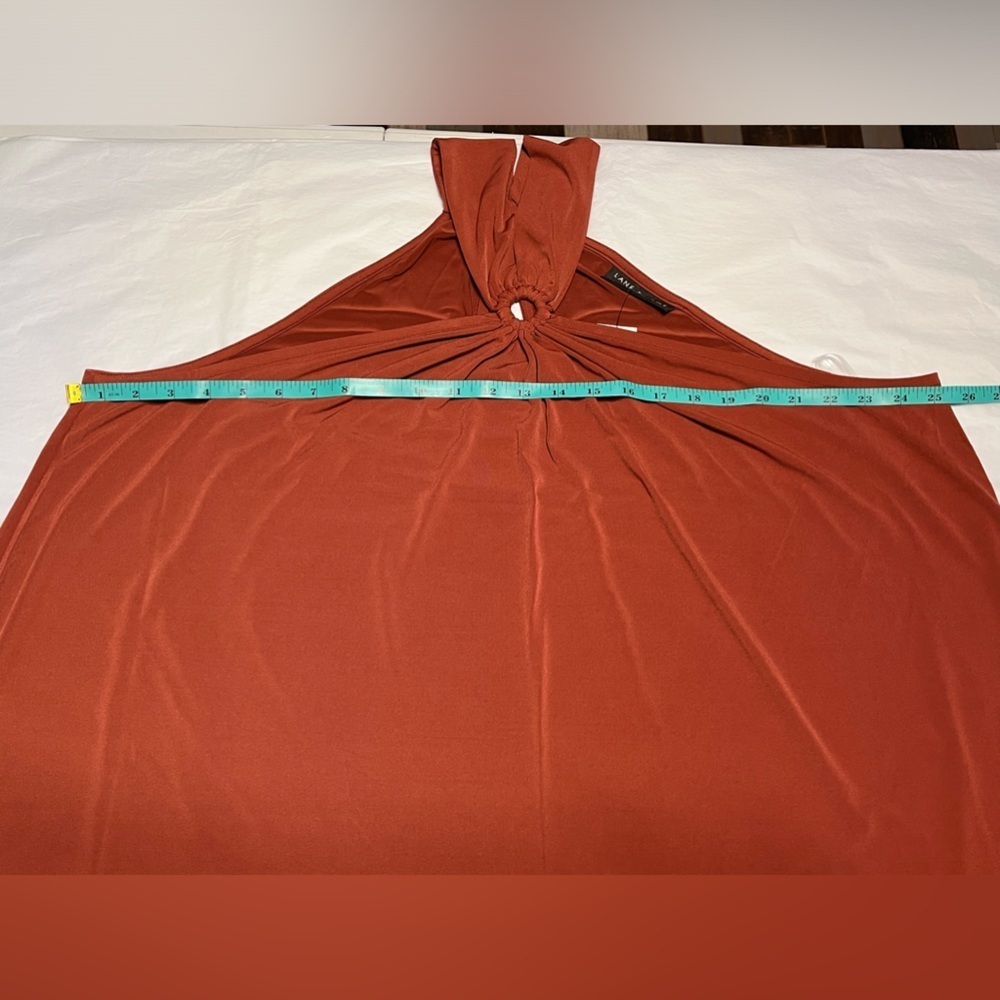 Lane Bryant Brandy color Swing O-Ring Halter Top size 26/28 NWTs - Picture 8 of 8